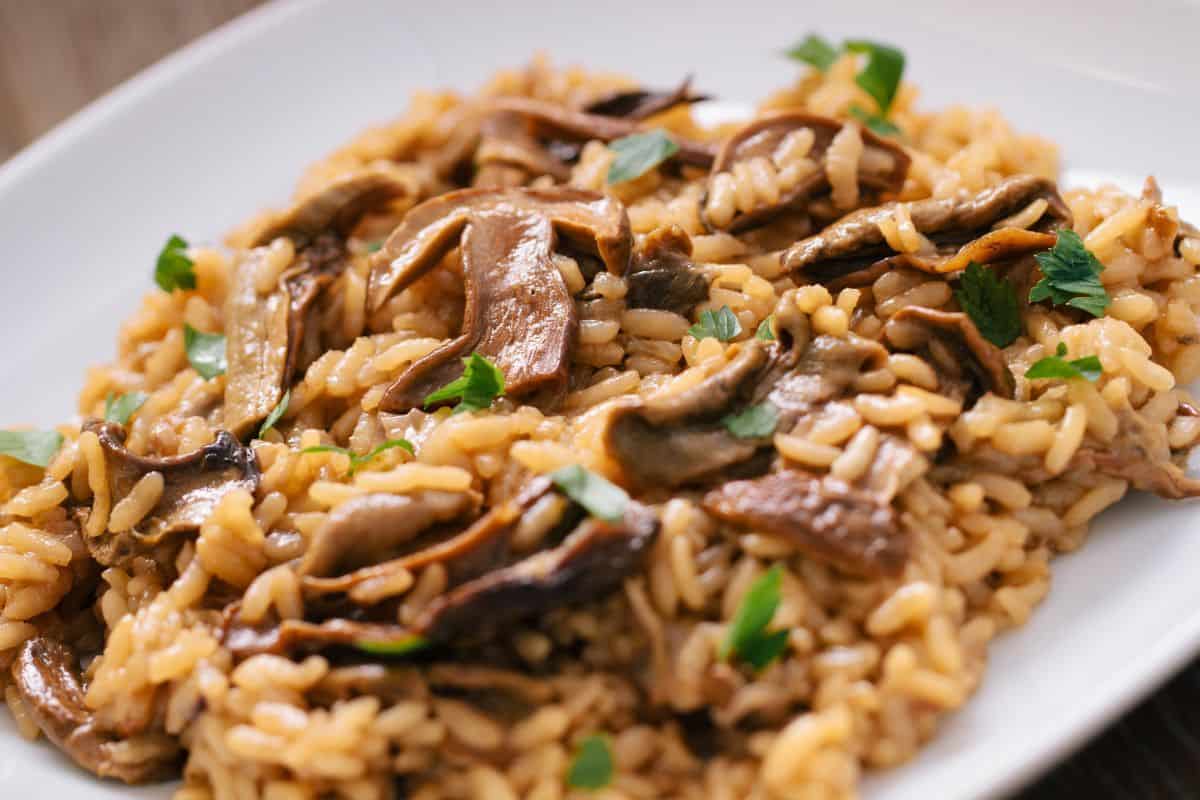How Mushrooms are Grown - Mushroom Risotto