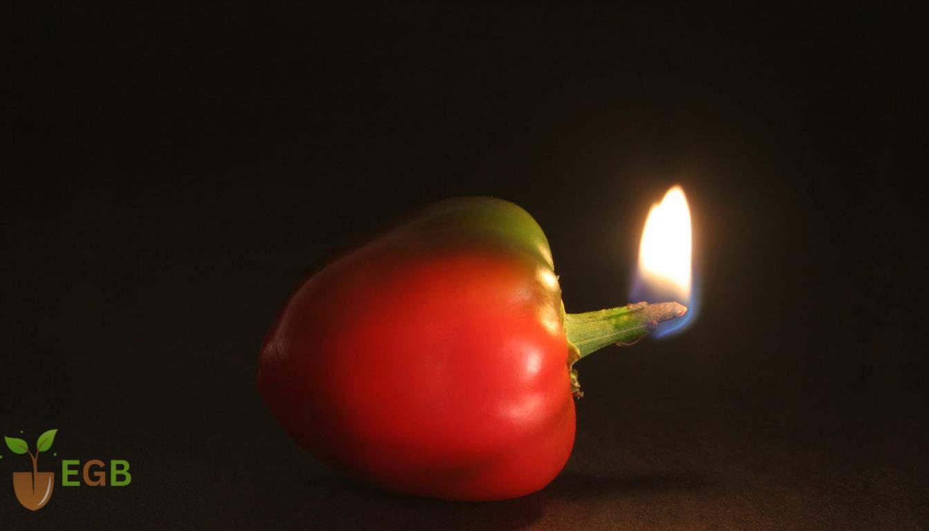 Hot sweet cherry pepper