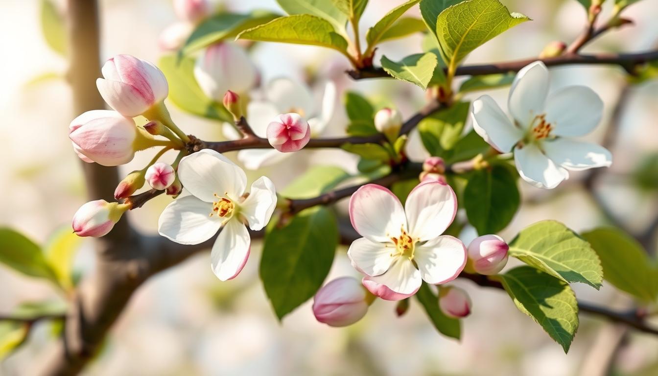 Apple Tree Blooming Stages