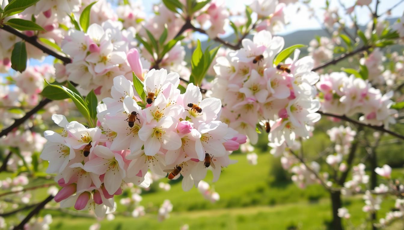 Apple Tree Pollination Process