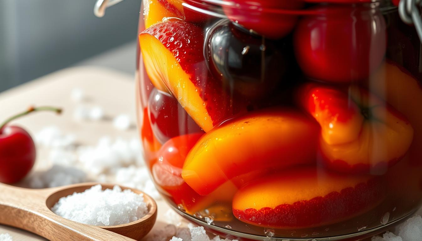 Sugar Syrup Fruit Preservation