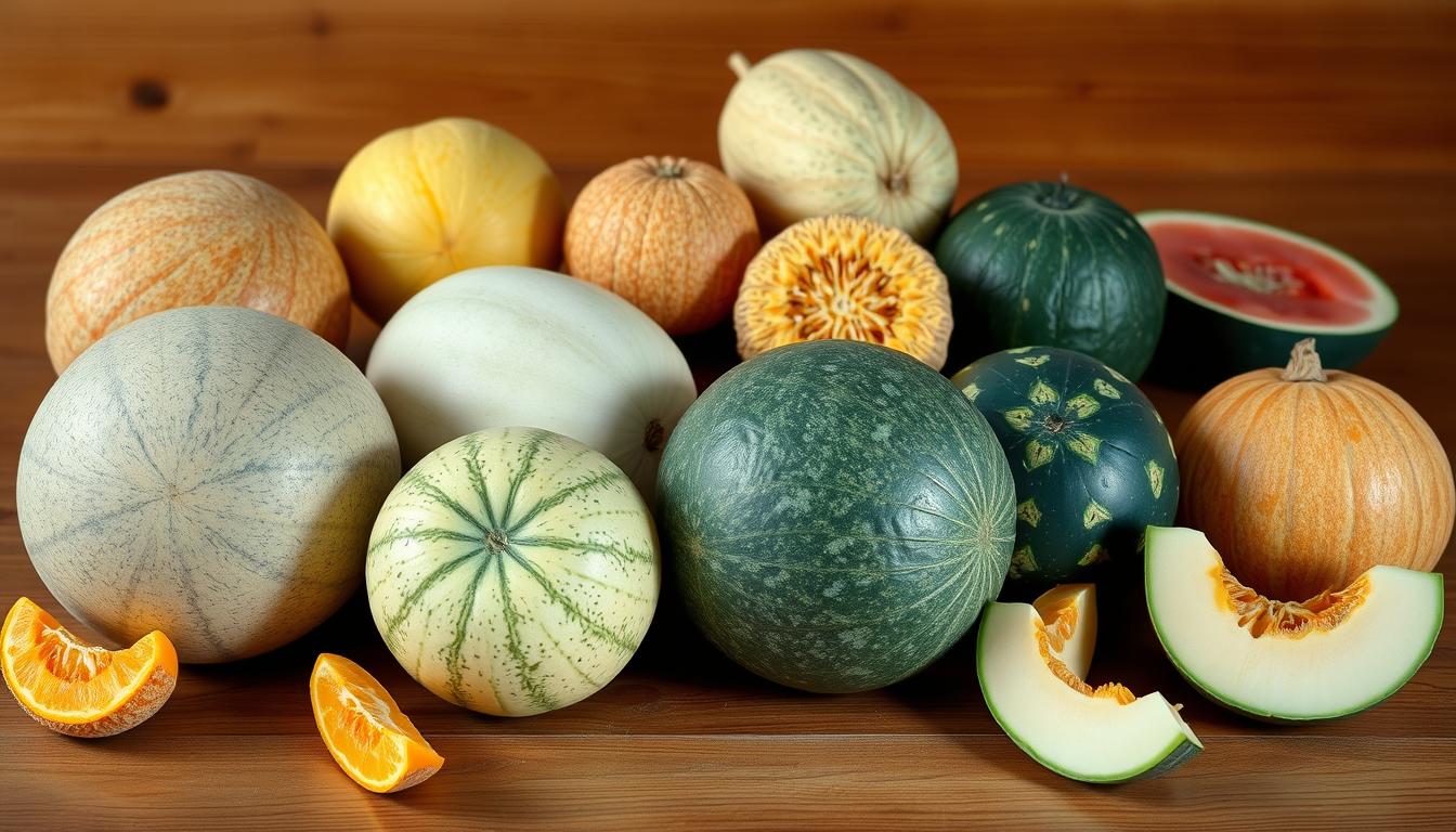 Types of Melons Varieties Types of Melons Varieties