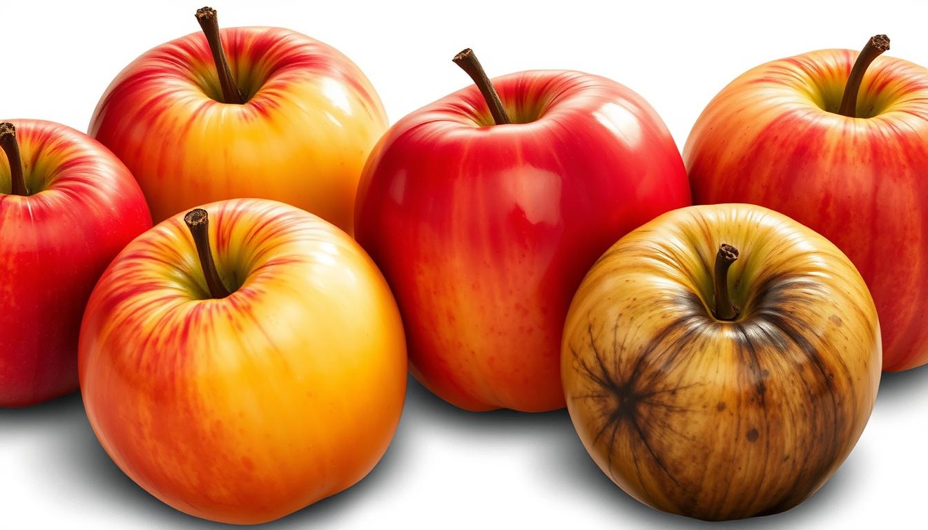 Rotten Apple Identification - painting