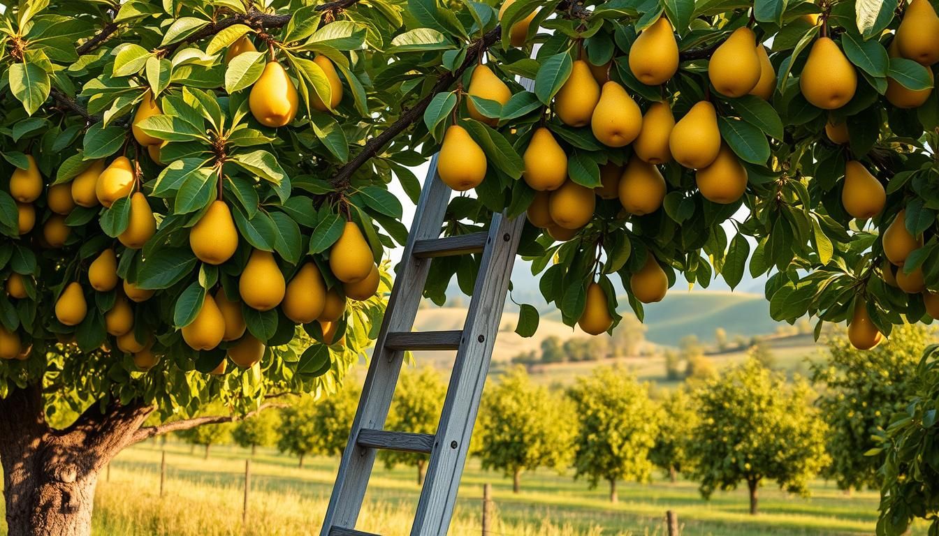 Pear Harvest Season Timing