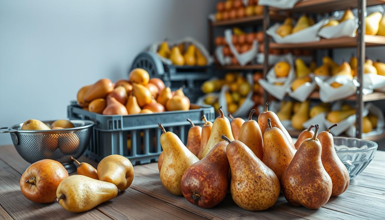 Pear Storage Techniques