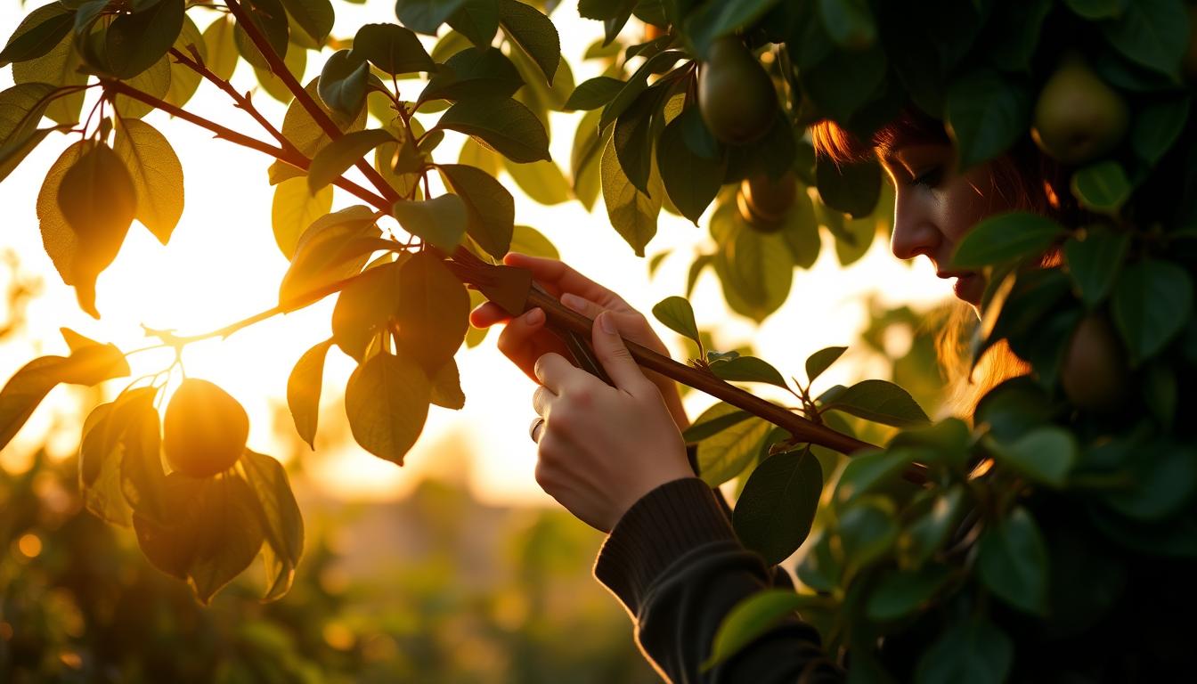 Pruning Pear Trees for Optimal Growth