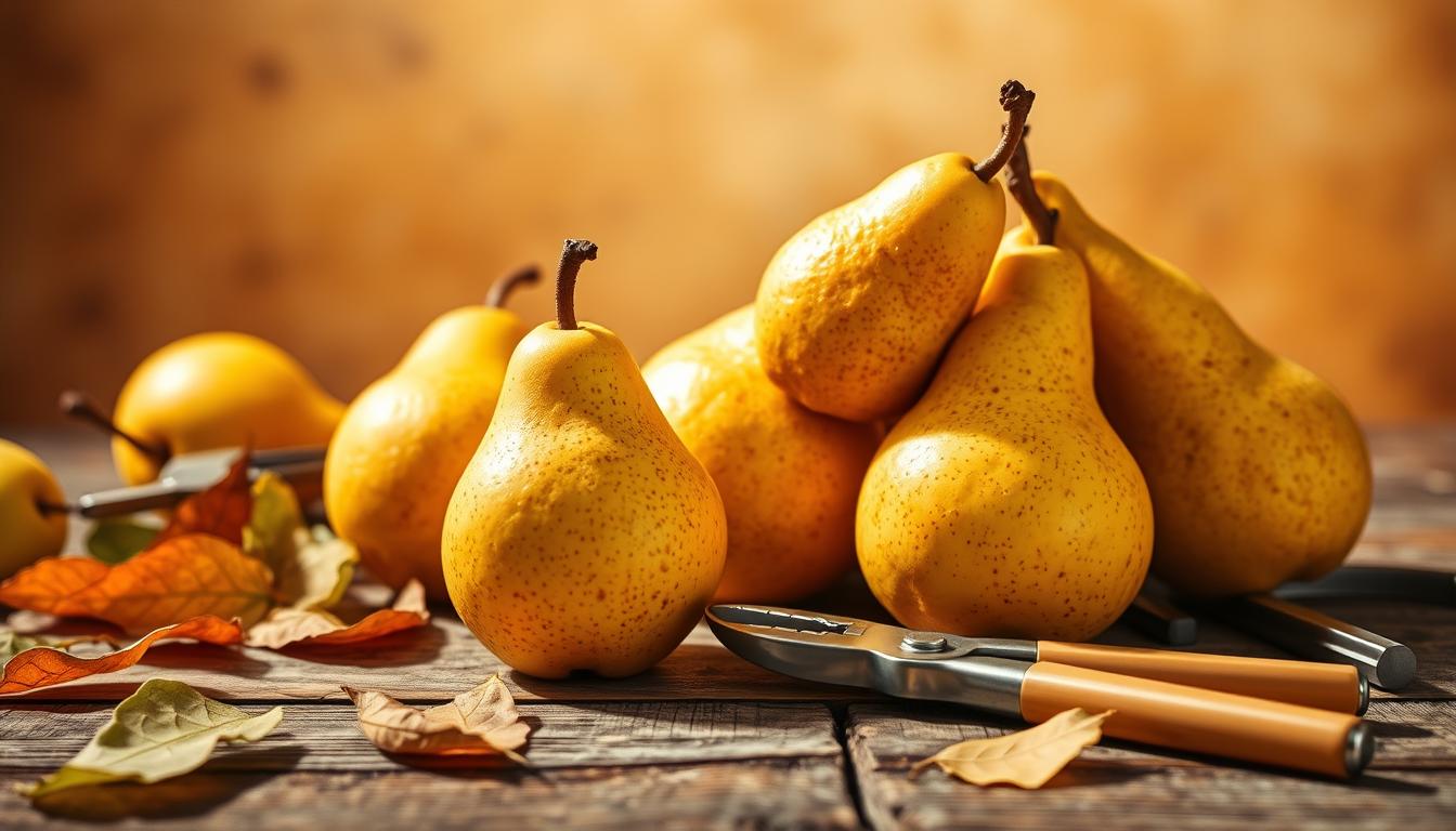 Ripe Pear Indicators and Harvest Timing