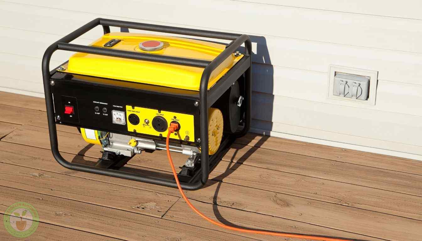 Portable wheelless generator