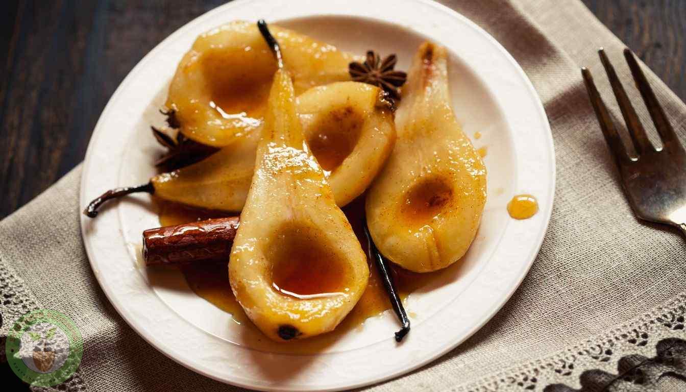 Caramelized Pear Pieces