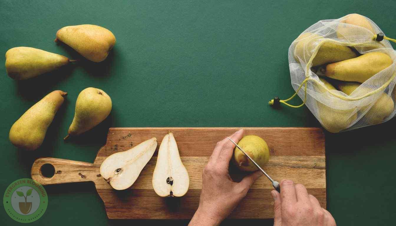 Cutting Pears Correctly